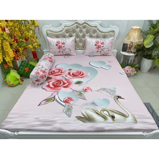 Drap thun lạnh 5D cao cấp ( 4 màu)