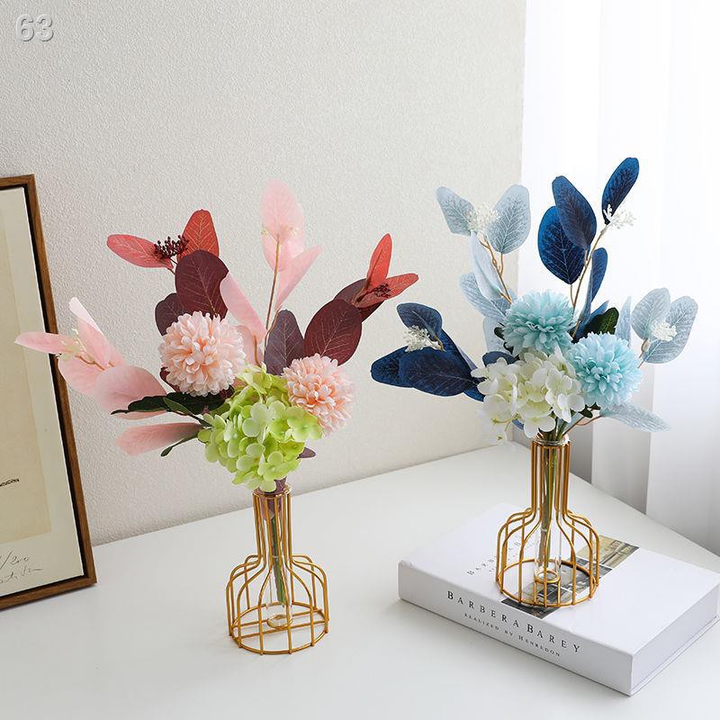 Giả hoa Mô phỏng Bó Trang trí cao cấp 2020 Phòng khách mới Bạch đàn để bànU