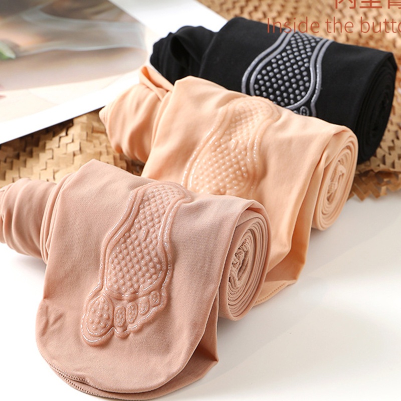 Quần Tất Silicone Lưng Cao Ôm Dáng Chống Trượt Gợi Cảm Cho Nữ