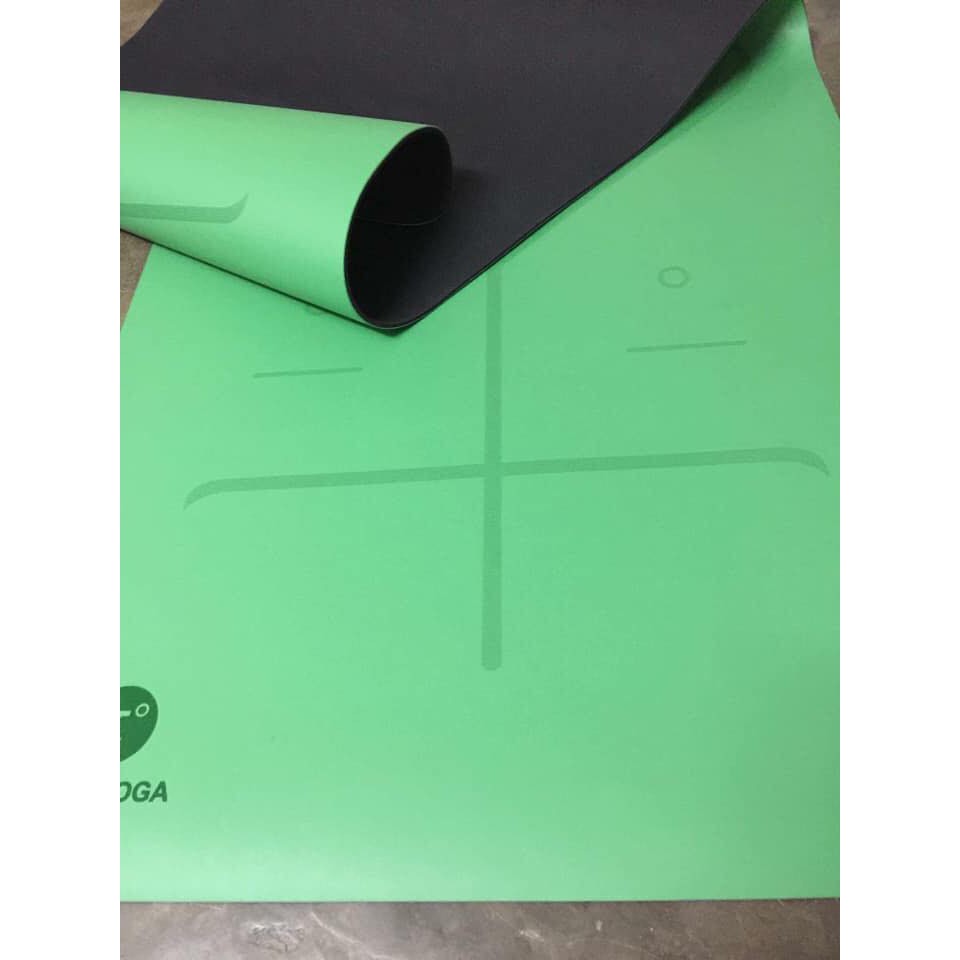 Thảm tập Yoga cao su PIDO định tuyến 5mm cao cấp