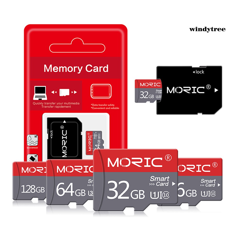 Thẻ Nhớ Moric 4 / 8 / 16 / 32 / 64 / 128gb C10 Tốc Độ Cao