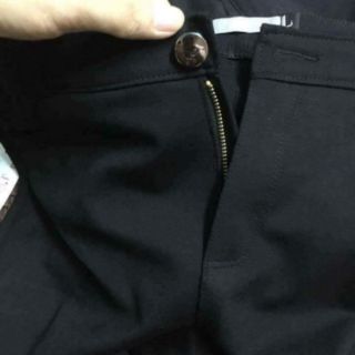 Quần tregging cotton khóa