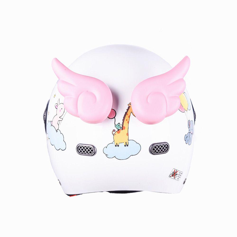 JONYE Bộ 2 Miếng Dán Trang Trí Mũ Bảo Hiểm Xe Máy Dễ Lắp Đặt Thời Trang