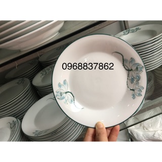 Đĩa tròn các sz - bộ bát ăn cao cấp bát tràng
