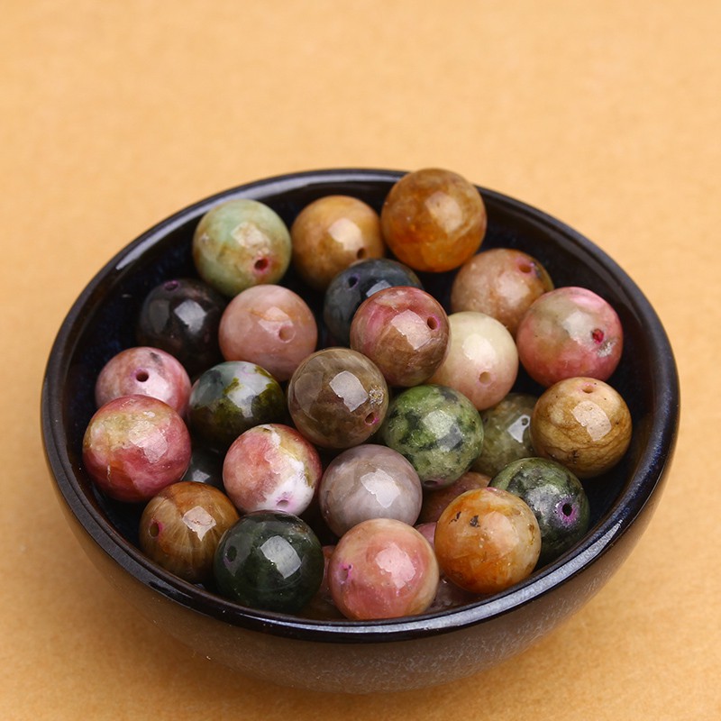 Hạt đá Tourmaline rẻ dùng làm sản phẩm handmade DIY