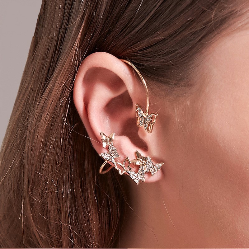 Set of Cute Butterfly Earrings for Women