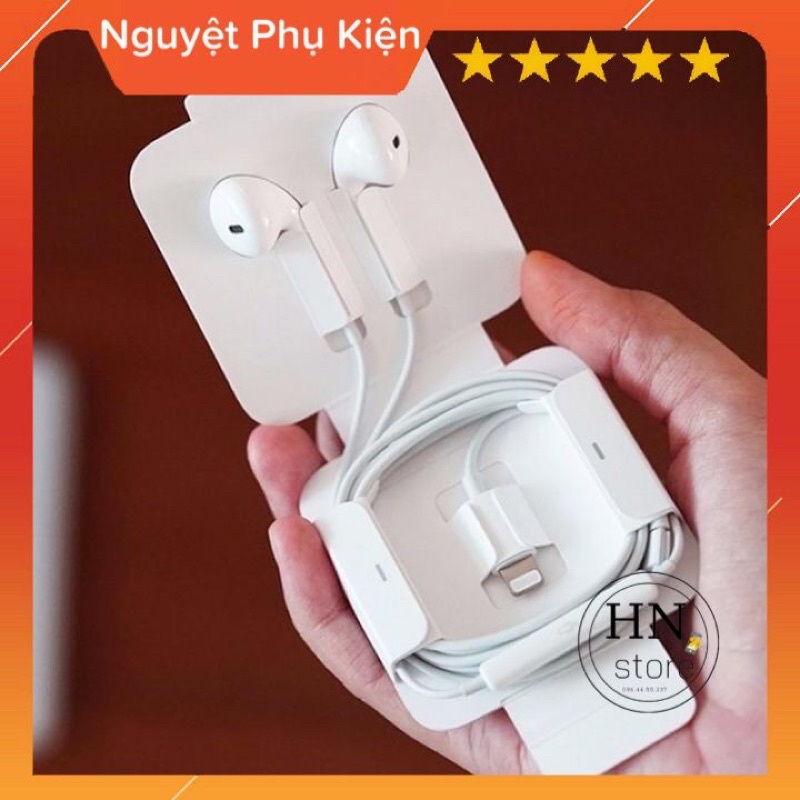 Tai nghe Lightning IP Xs/ 7 plus/ 8 plus nghe êm có mic đàm thoại sử dụng cho iphone bảo hành 12 tháng 1 đổi 1 Mã LK