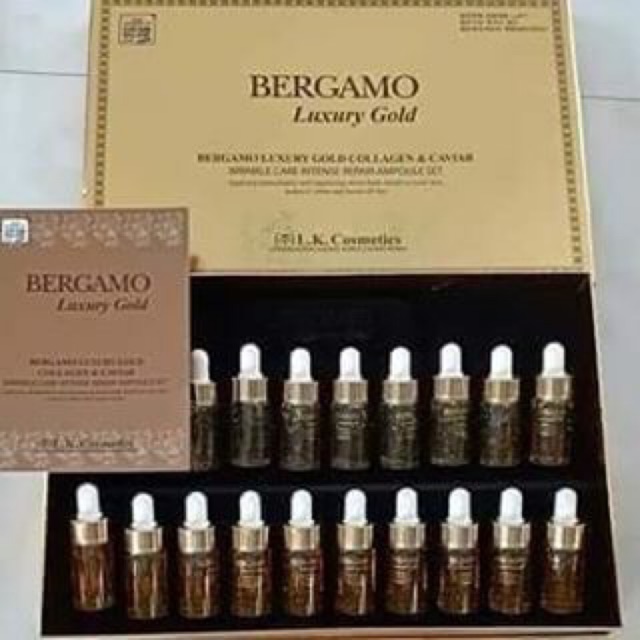 Collagen BERGAMO luxury gold nhập khẩu hàn quốc chính hãng