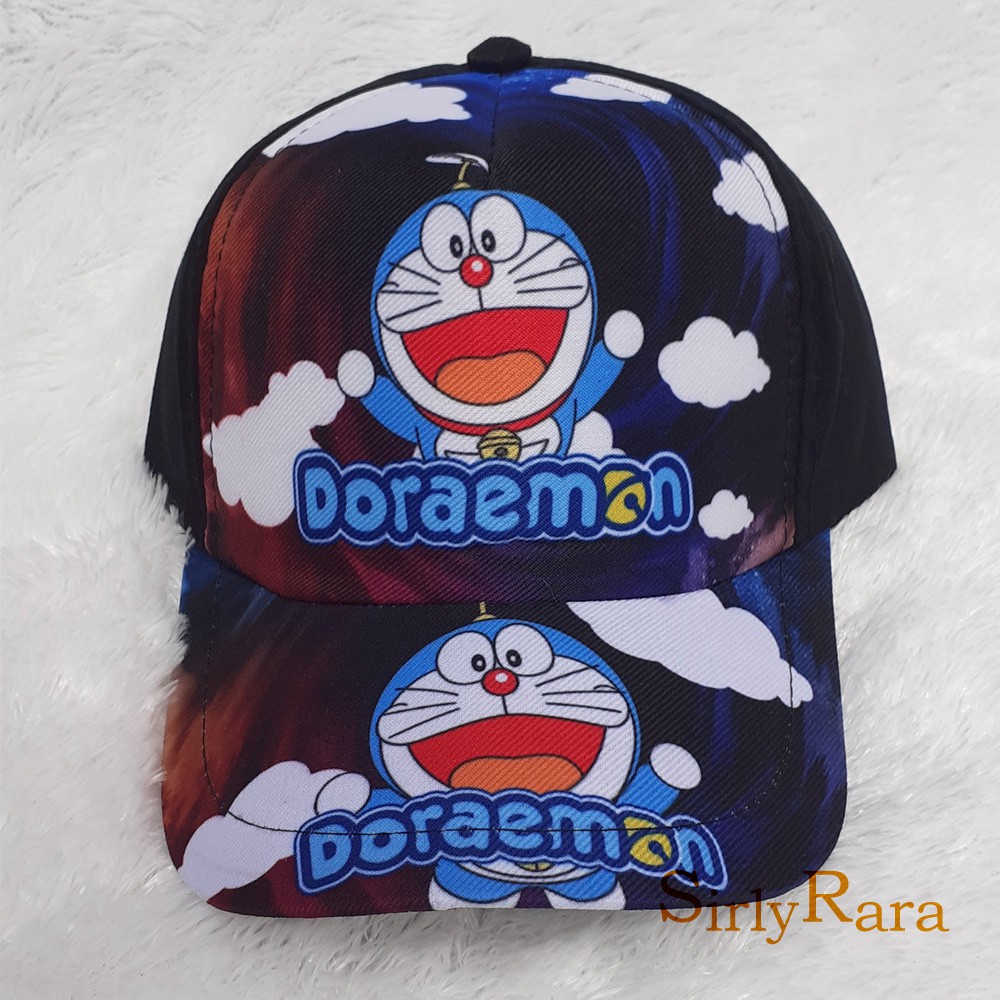 Mũ Lưỡi Trai Vải Sợi Tổng Hợp In Hình Doraemon / Lol Surprise / Tayo