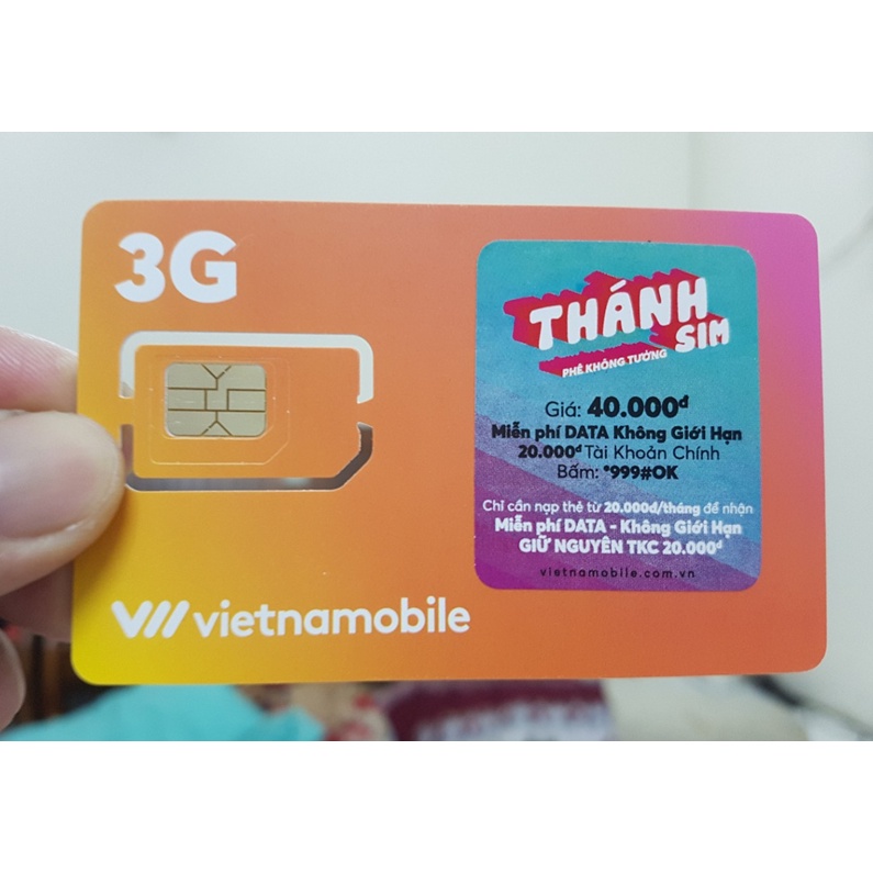 Sim 3G 4G VN 6Gb tốc độ cao/ ngày, sim mạng internet miễn phí gọi điện nhắn tin, TK chính tặng 40K DATA shop