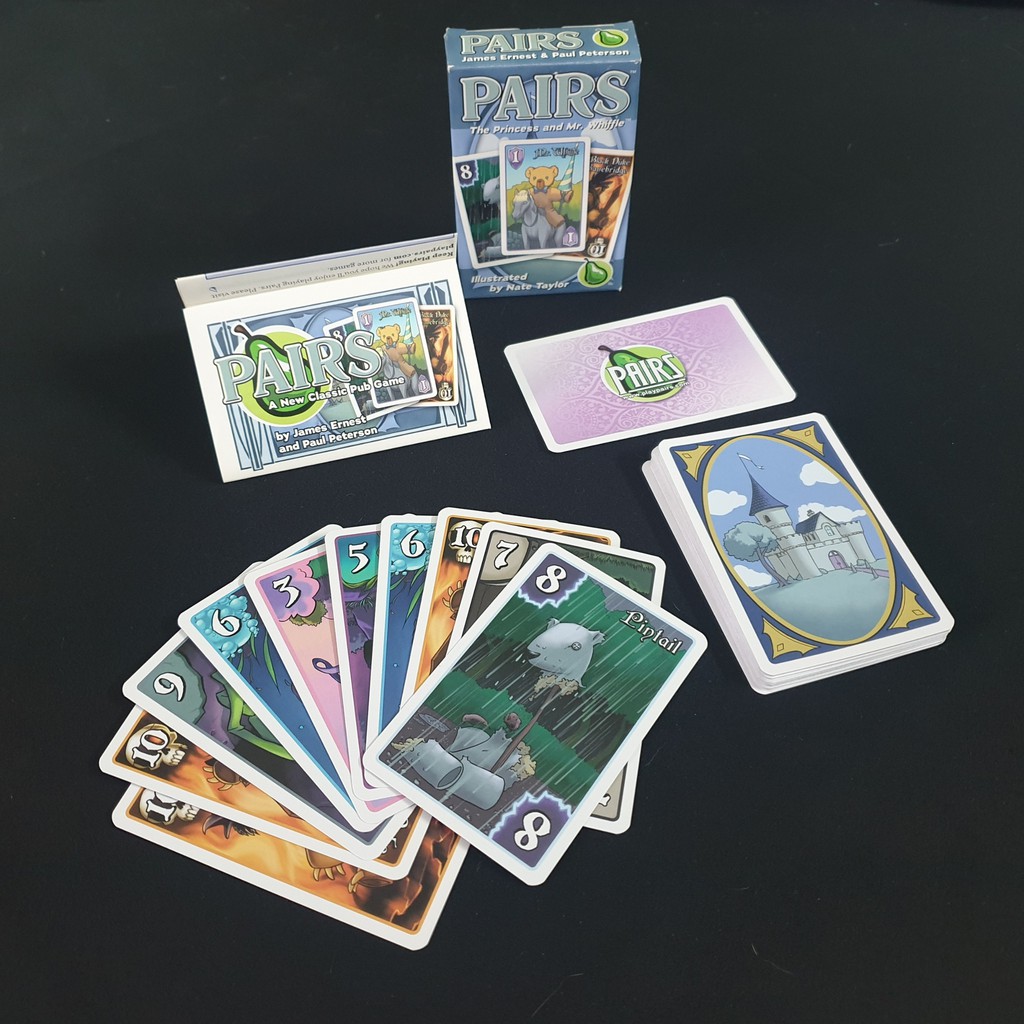 [US] Pairs: The Princess and Mr. Whiffle – Trò chơi board game