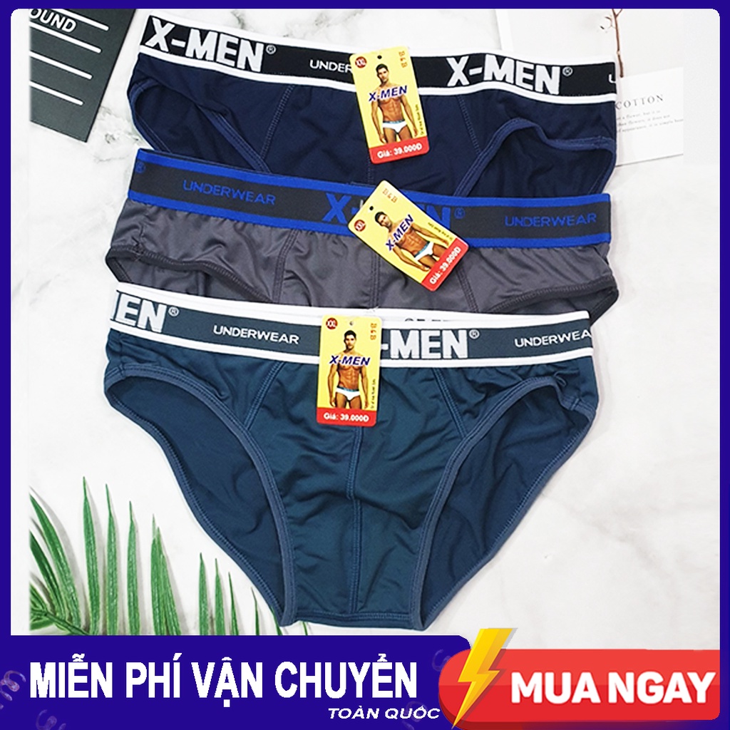 Quần LÓT Nam - Nhiều Màu - Thun Lạnh Cao cấp XmenBM01