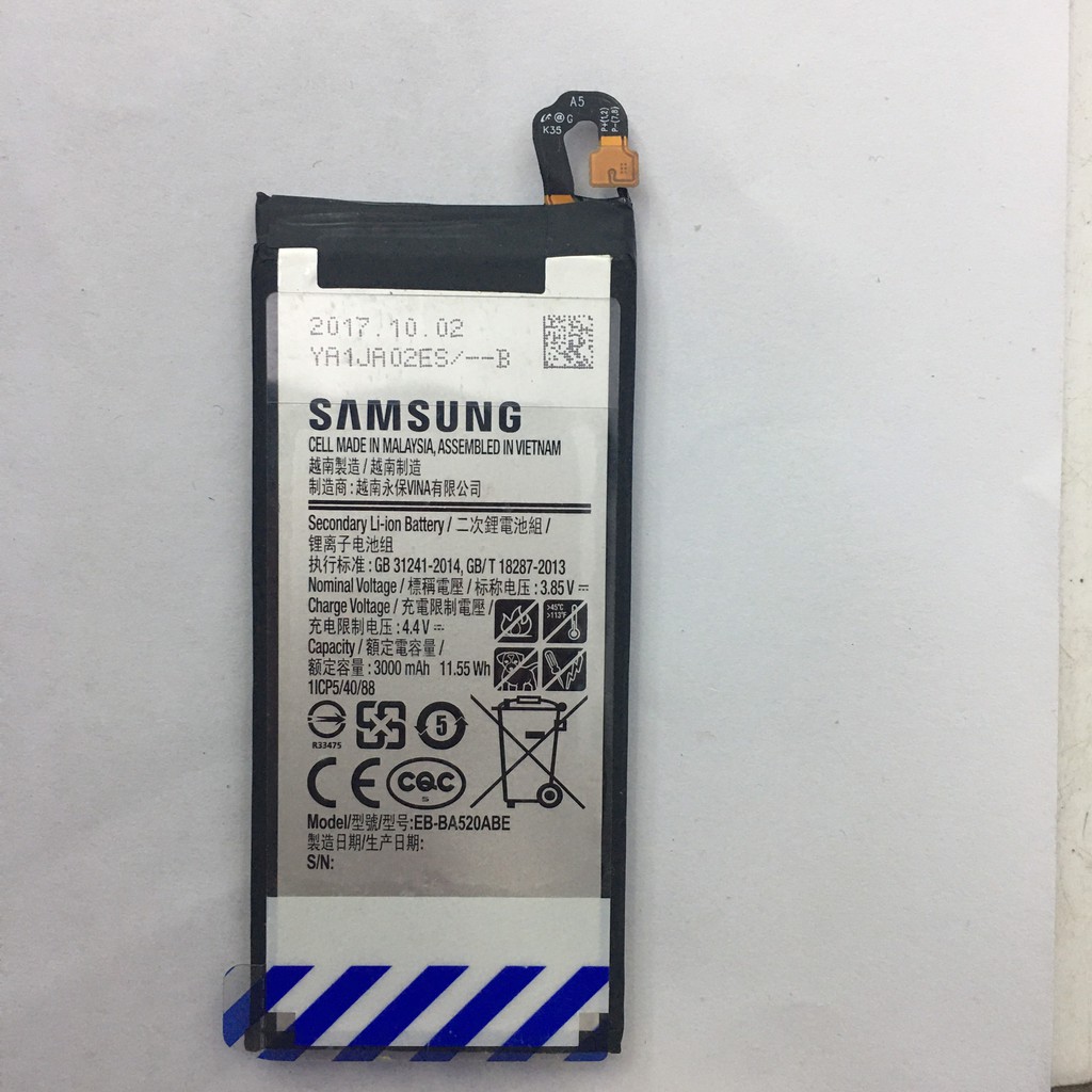 Pin Samsung A5 2017 | Galaxy A520