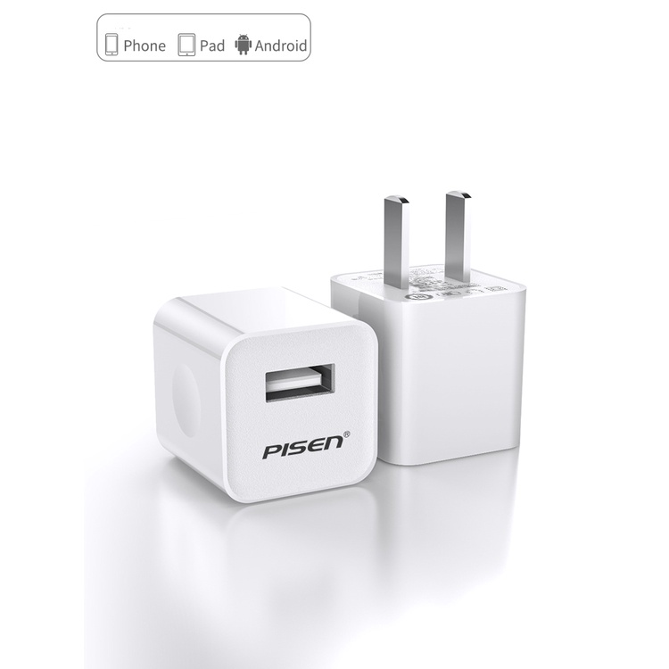 Củ sạc PISEN i Charger 1A , 5W