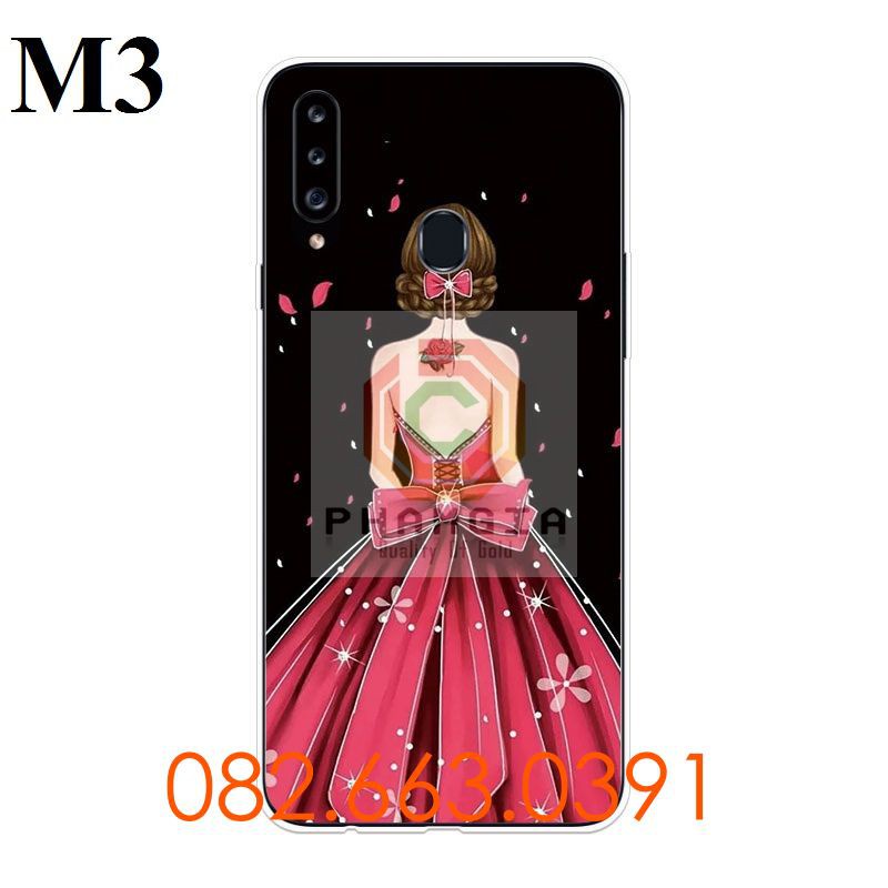 Ốp lưng Samsung A10s dẻo in hình cô gái
