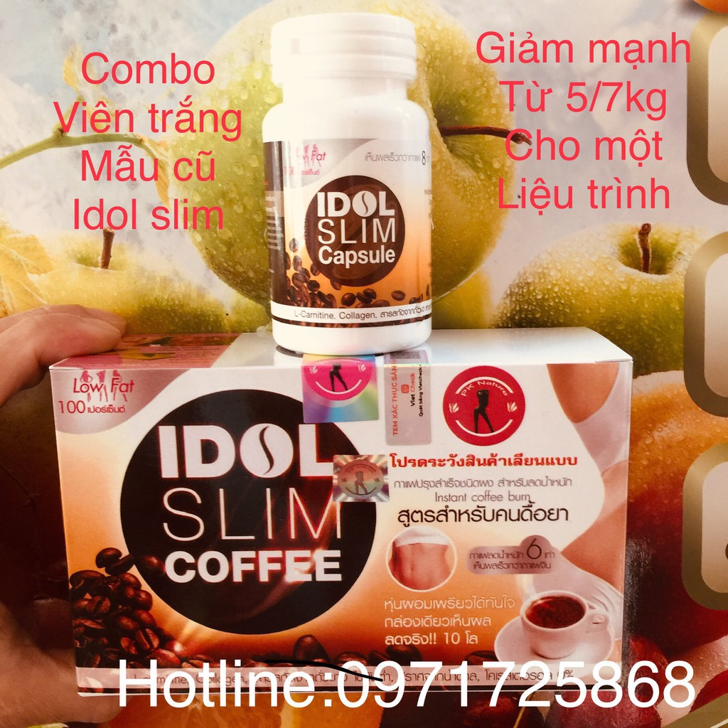 Idol Slim [COMBO CHO CƠ ĐỊA LÌ] Idol slim Coffee