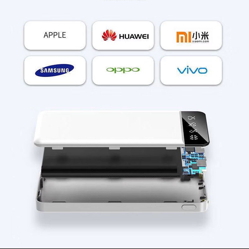 Sạc Dự Phòng KRECOO 100% Chính Hãng 20000MAH Sạc Nhanh Dung Lượng Khổng Lồ Thiết Kế Thời Trang