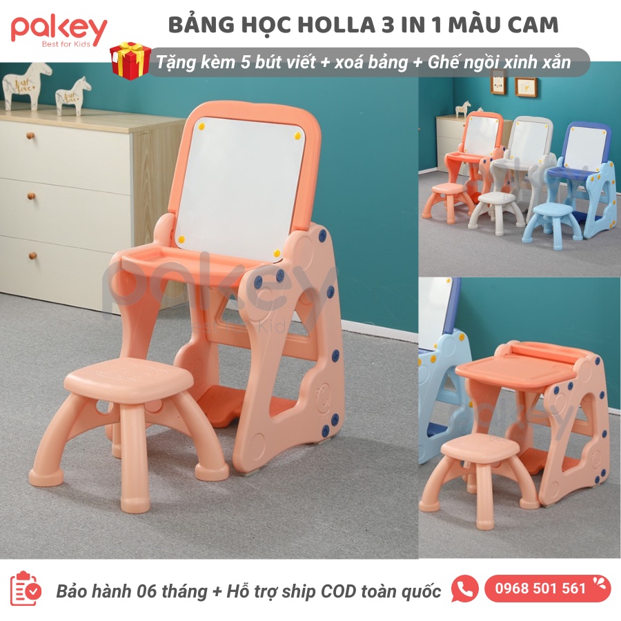 [Tặng kèm bút] Bảng học cho bé 3in1, làm bảng học, bàn học và bàn vui chơi cho bé cao cấp
