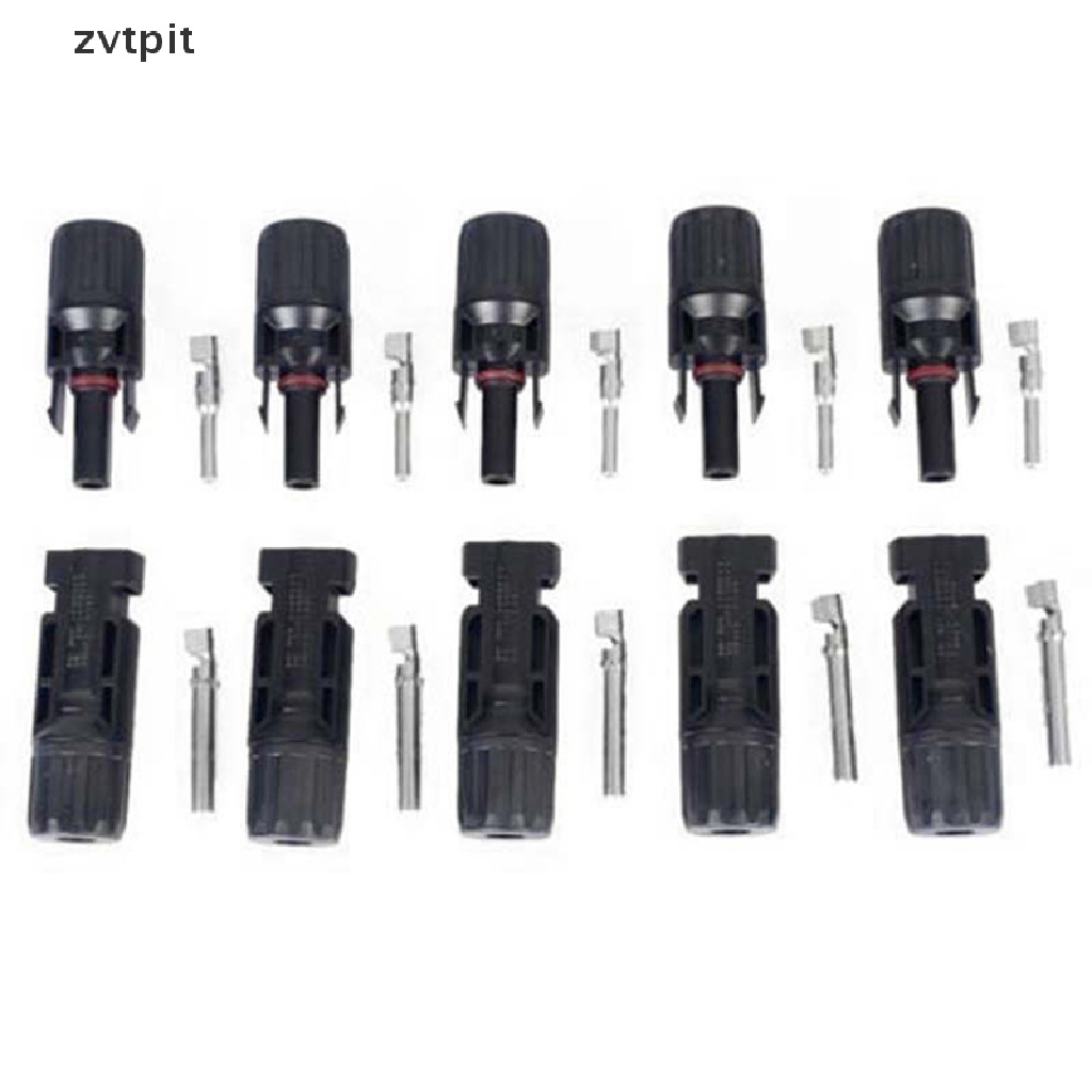 [ZVPT] MC4 Connector Male + Female Wire Solar Panel Cable Connector MC4 Waterproof Kit  DSF