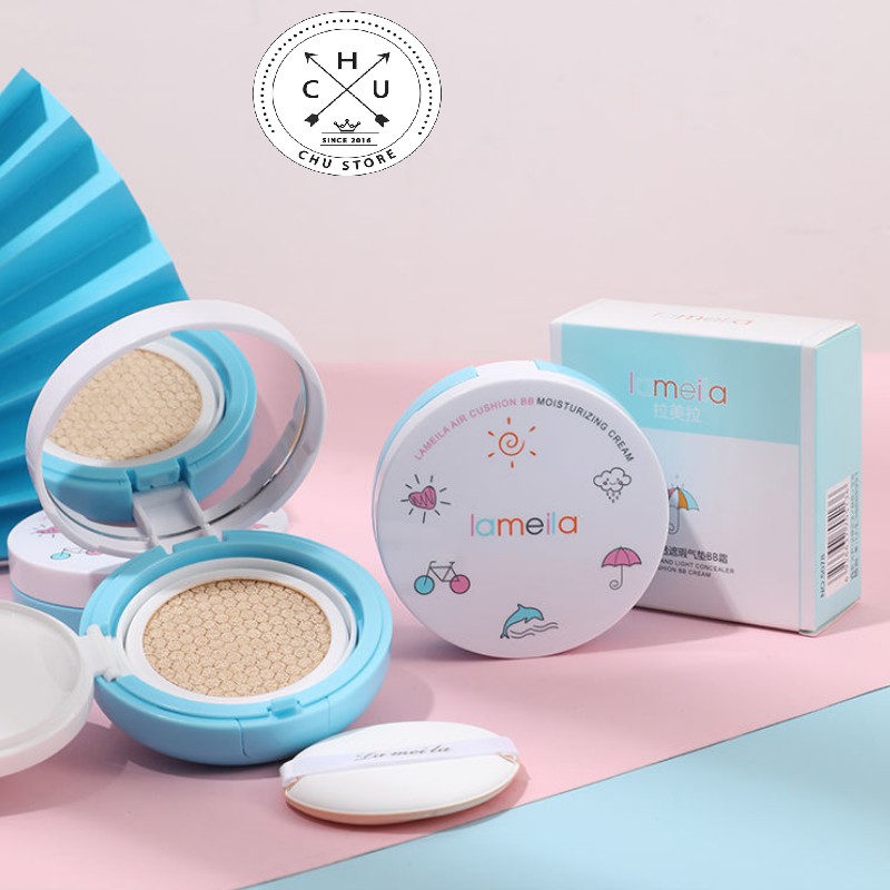 Phấn Nước BB Lameila Air Cushion Sunisa Hoạt Hình - Mẫu Mới Giúp Gương Mặt Đẹp Không Tì Vết P45