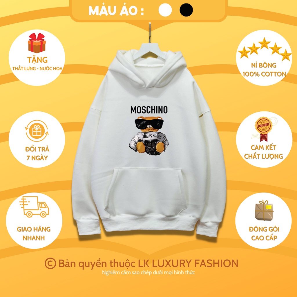 Áo khoác nỉ Hoodie - Áo Hoodie nam nữ form rộng CAO CẤP in hình Gấu  – thời trang unisex | BigBuy360 - bigbuy360.vn