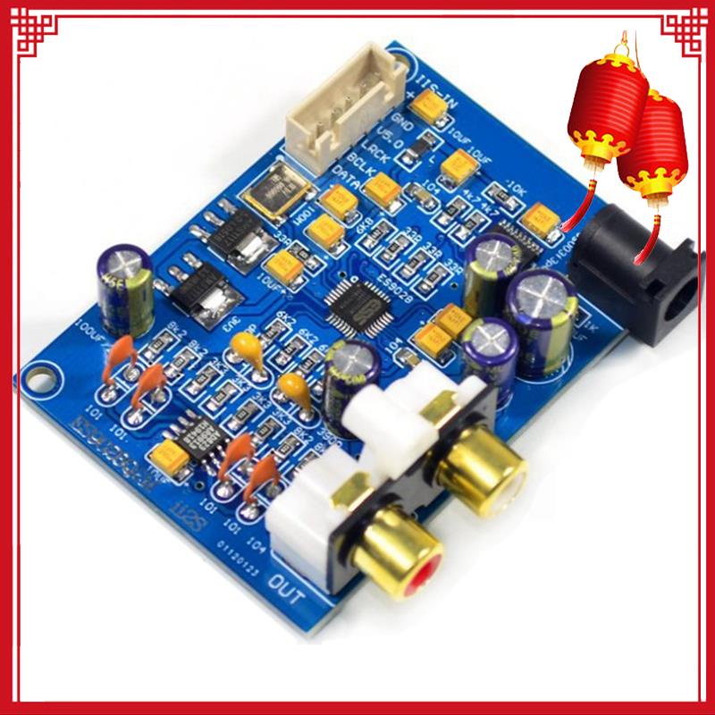 Bảng Mạch Giải Mã Es9028Q2M Es9028 I2S Dc 9-12v Es9018 Diy