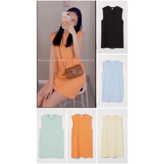 [HM chính hãng] Váy xuông cotton hàng săn sale