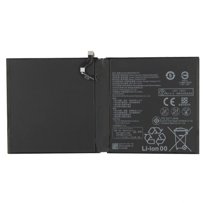 Pin huawei m5 lite, thay pin máy tính bảng huawei mediapad m5 lite 10.1 inch bah2-l09 bảo hành 6 tháng.