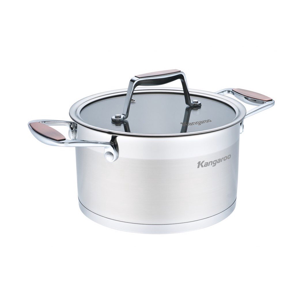 Nồi inox cao cấp 26cm 5 lớp Kangaroo KG3CS226