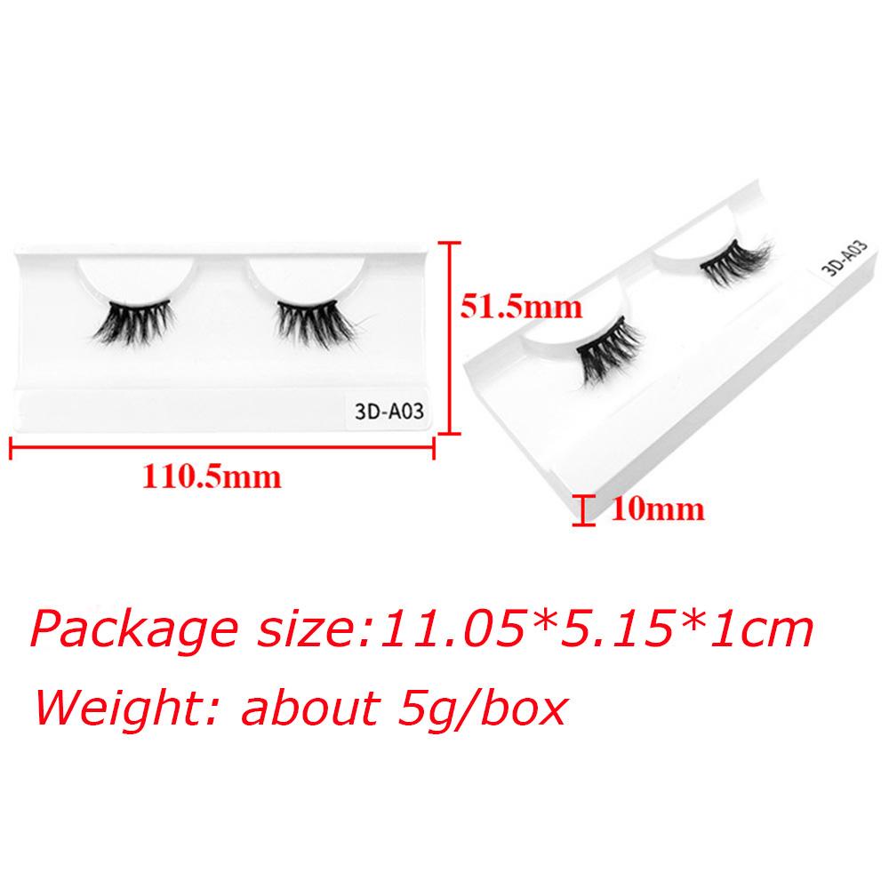 1 Cặp Lông Mi Giả Dài Tự Nhiên Handmade Dành Cho Nữ