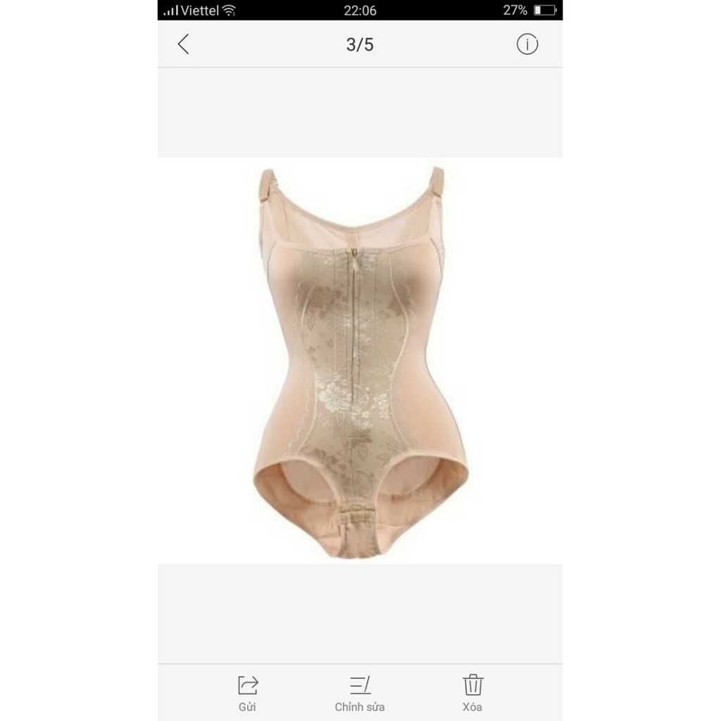 Bộ gen nịt bụng định hình toàn thân