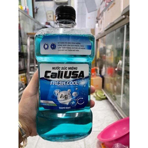 NƯỚC SÚC MIỆNG CALI USA THƠM MIỆNG SẠCH HỌNG