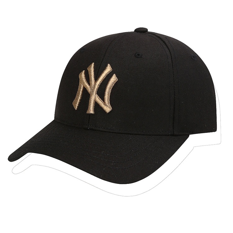 MLB Mũ Lưỡi Trai Thêu Chữ ny Yankees Đơn Giản Cá Tính