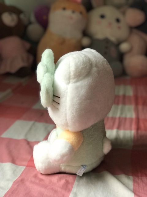 Gấu bông mèo Hello kitty lông xù hàng cao cấp
