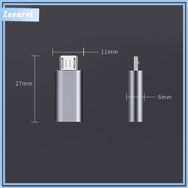 Đầu Chuyển Đổi Usb Type-c Cái Sang Micro Cho Samsung Huawei