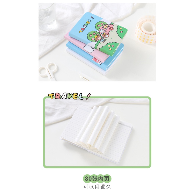 Sổ tay bìa cứng mini đáng yêu