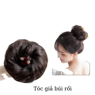 Tóc giả búi rối tóc búi hot hit