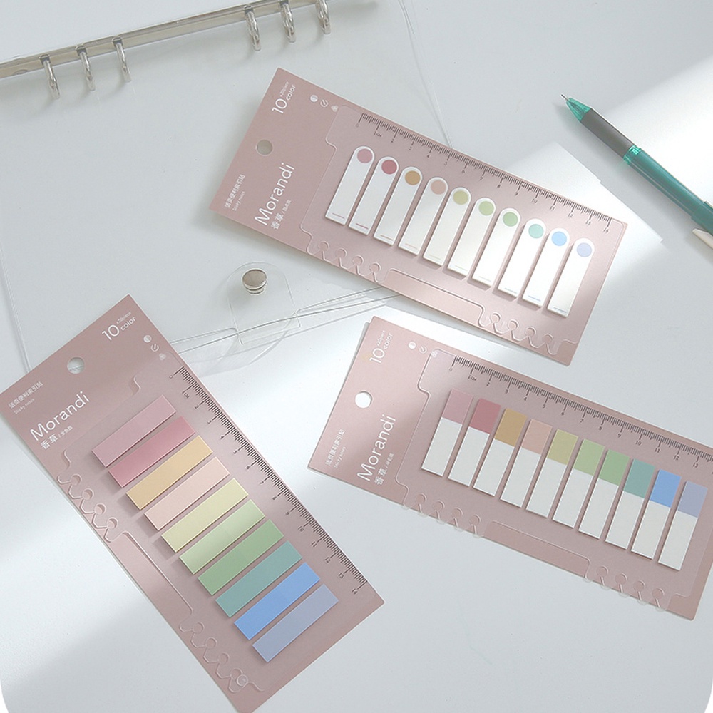 200 Tờ giấy ghi chú dán đánh dấu trang sách thiết kế tiện dụng