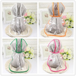 Áo mưa cho chó cưng poncho bichon poodle Teddy cún con mưa chăn bông chó mèo lớn