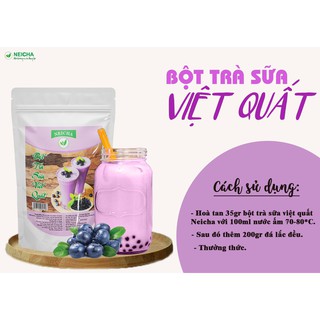 Bột Trà Sữa Việt Quất Neicha Pha Sẵn  200G
