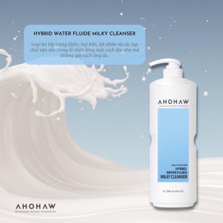 Sữa tẩy trang Ahohaw Aqua Sulution WaterMilk 120ml - Tẩy trang