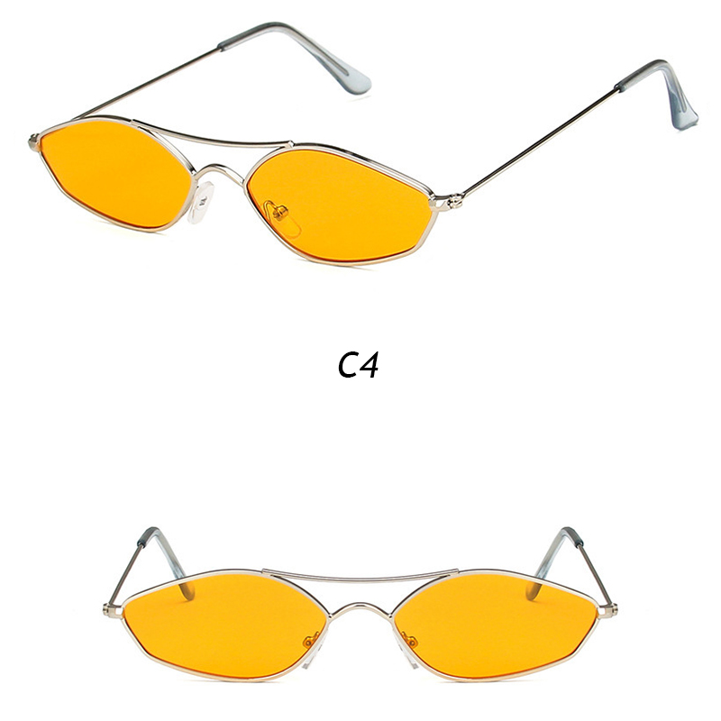 Hàng Có Sẵn! Kính Mát Hình Oval Độc Đáo Cho Nữ