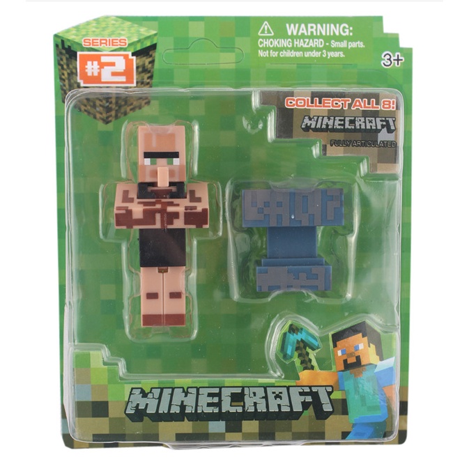 Mô hình minecraft tặng nhân vật Minecraft mini figure