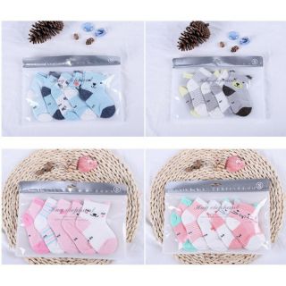 SET 5 ĐÔI TẤT LƯỚI CỔ CAO CHO BÉ
