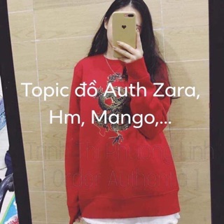 ÁO NỈ HM AUTH NEWTAG SIZE M