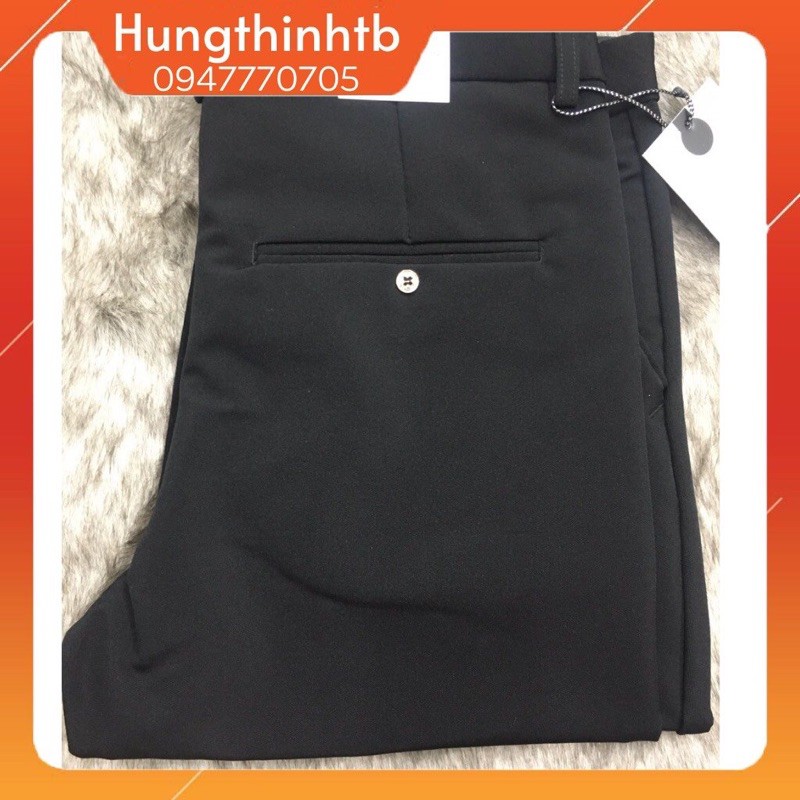 Quần tây nam phom âu dáng hàn quốc ống côn vải co dãn, hình thật chất vải dày mịn đẹp loại 1 chuẩn shop, có freeship.