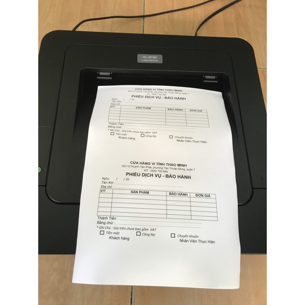 Máy In Brother 2130 phiên bản đen nhám cá tính