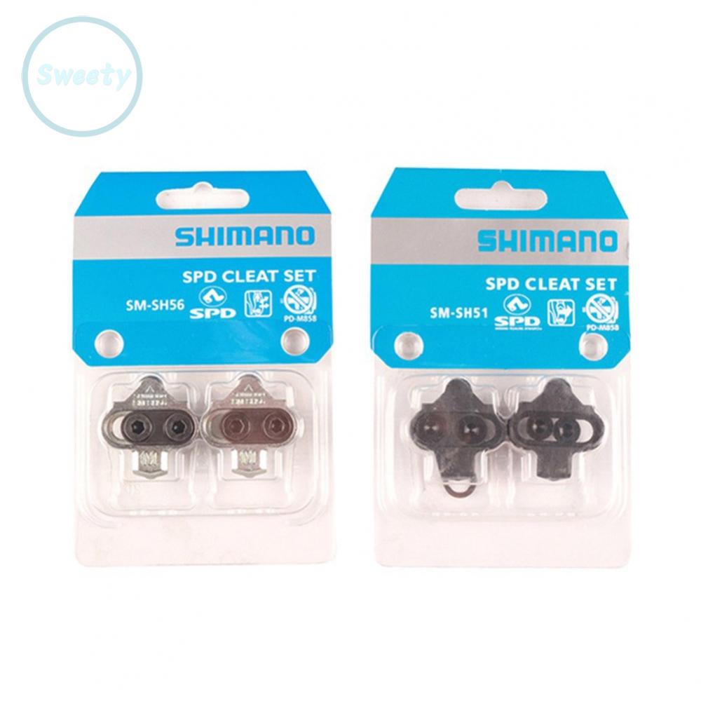 SWTDRM- ~Shimano SPD SM SH51 SH56 Stollen MTB Bike Release Multi-Release Pedal Universal cleat for shoe lock pedal-