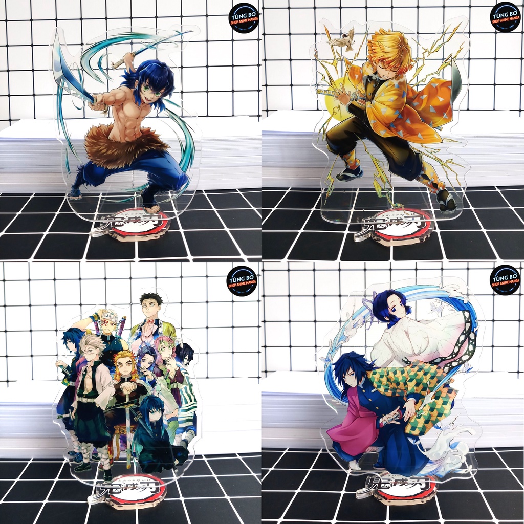 [Standee] Tượng Mica Anime Kimetsu no Yaiba (Loại 3)