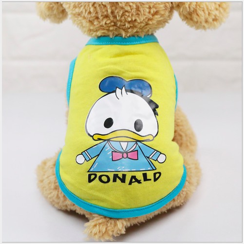 Áo hình vịt Donald chó mèo